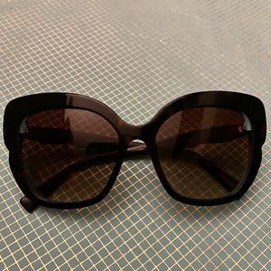 TIFFANY & CO. TF4161 Sunglasses in Tortoise Brown